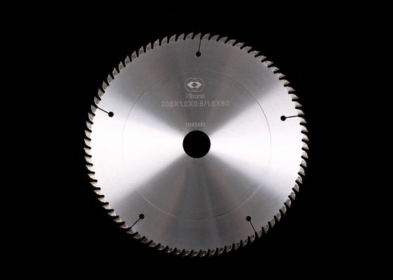 ποιότητας  Professional Metal Table Thin Kerf Saw Blades Convex Plate 205 x 1.0 x 80P εργοστάσιο